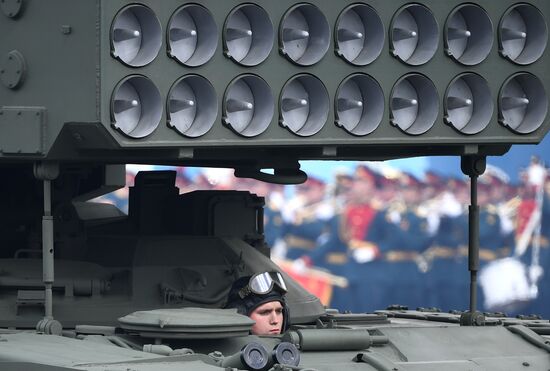 Russia Victory Day Parade Rehearsal