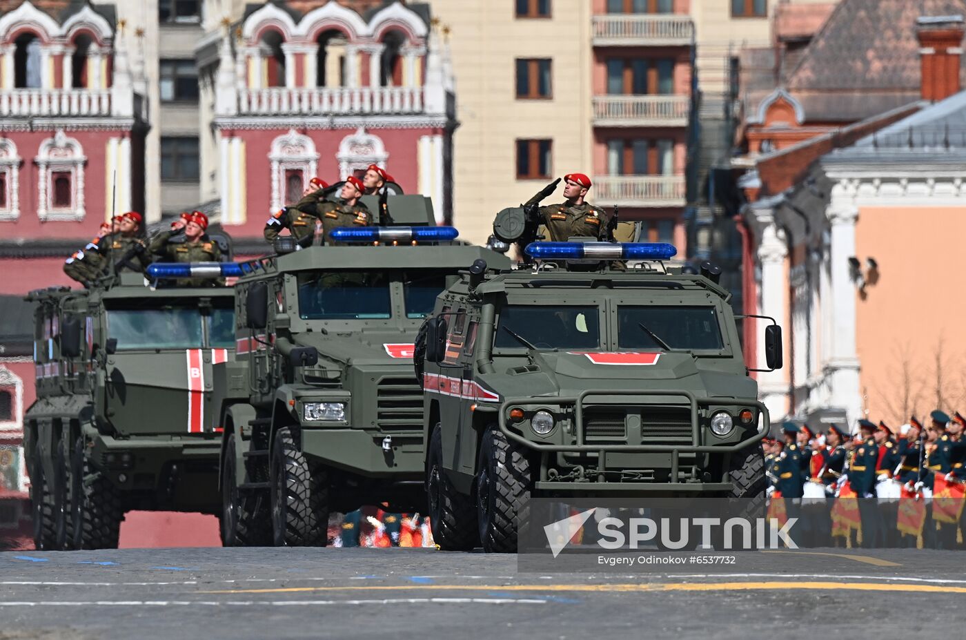 Russia Victory Day Parade Rehearsal