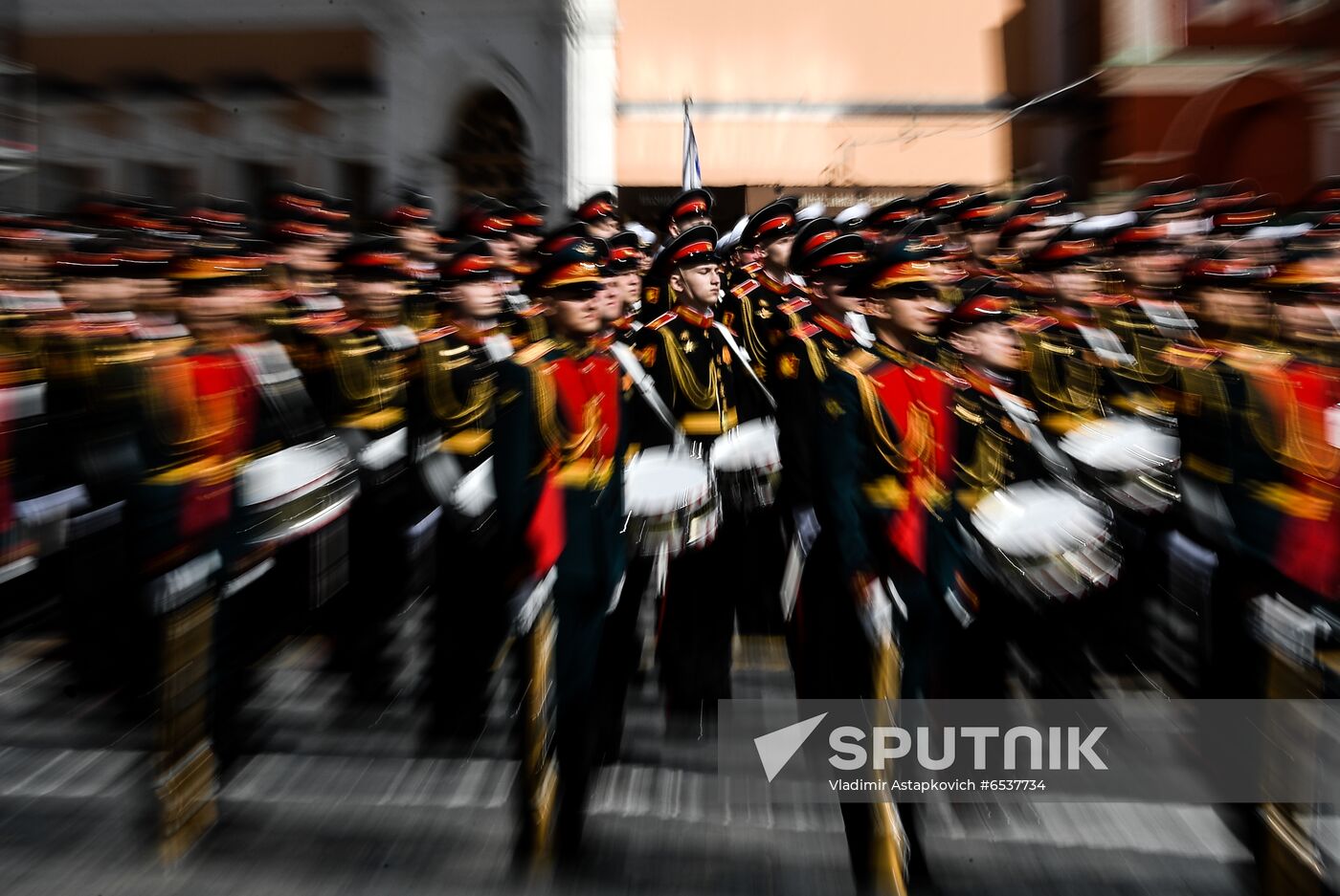 Russia Victory Day Parade Rehearsal