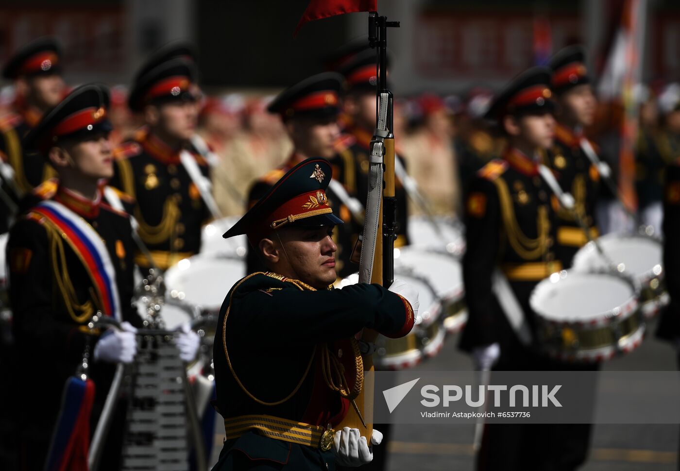 Russia Victory Day Parade Rehearsal