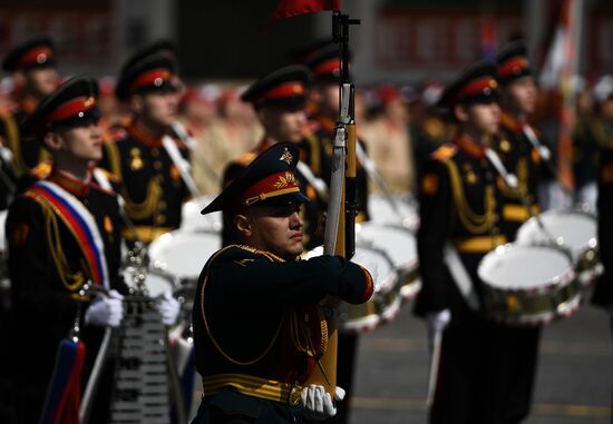 Russia Victory Day Parade Rehearsal