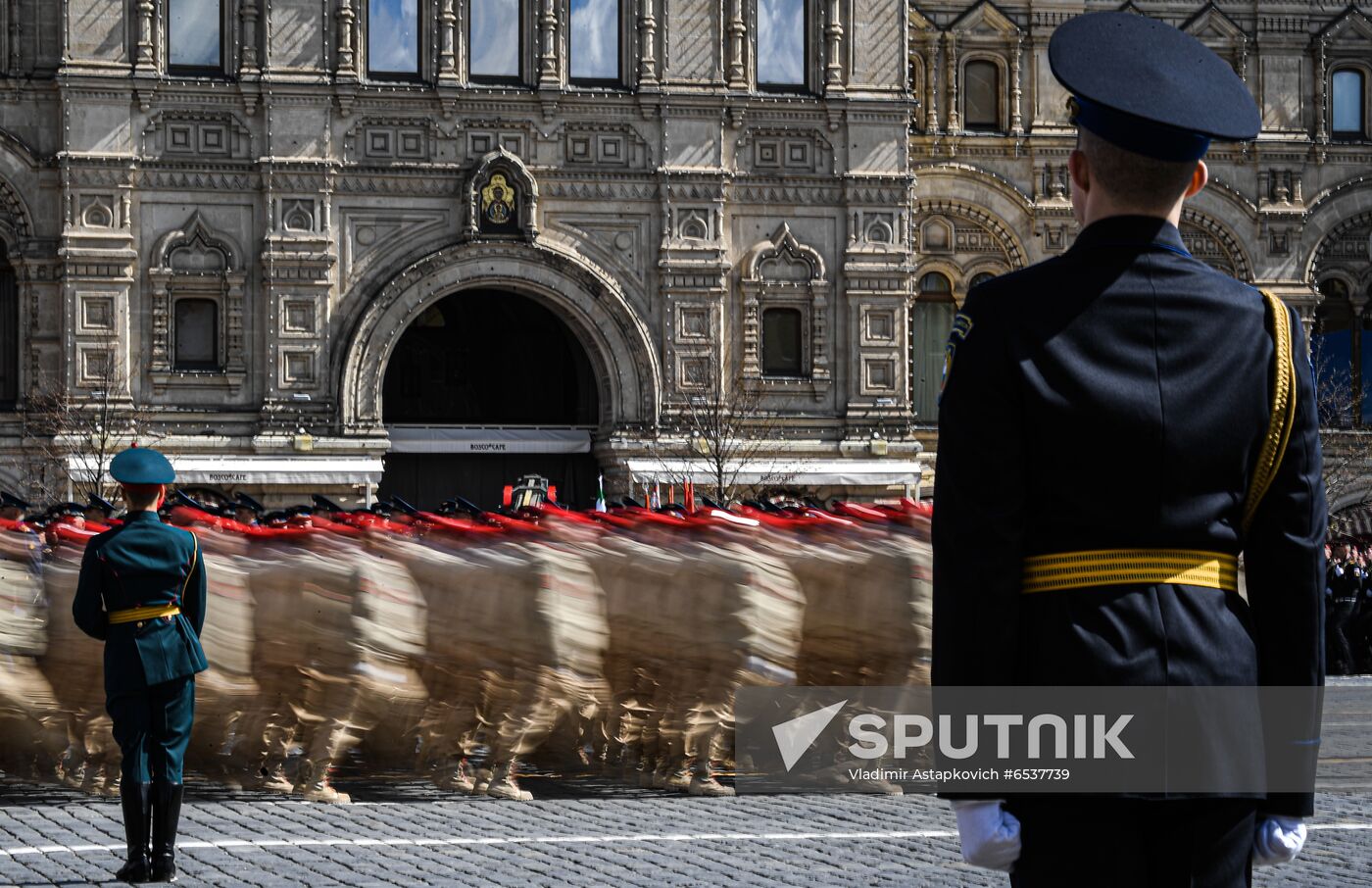 Russia Victory Day Parade Rehearsal