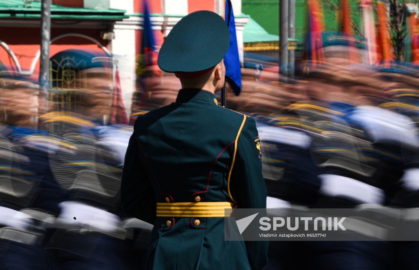 Russia Victory Day Parade Rehearsal