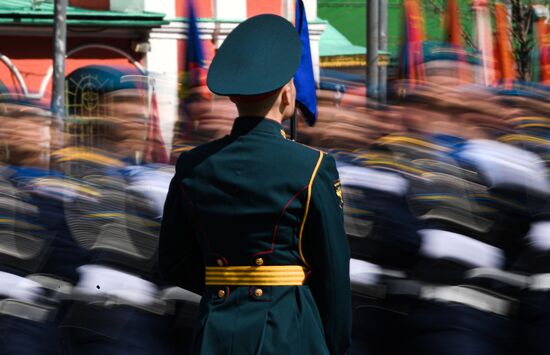 Russia Victory Day Parade Rehearsal