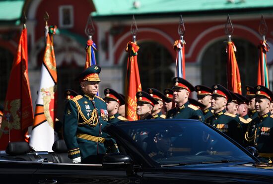 Russia Victory Day Parade Rehearsal