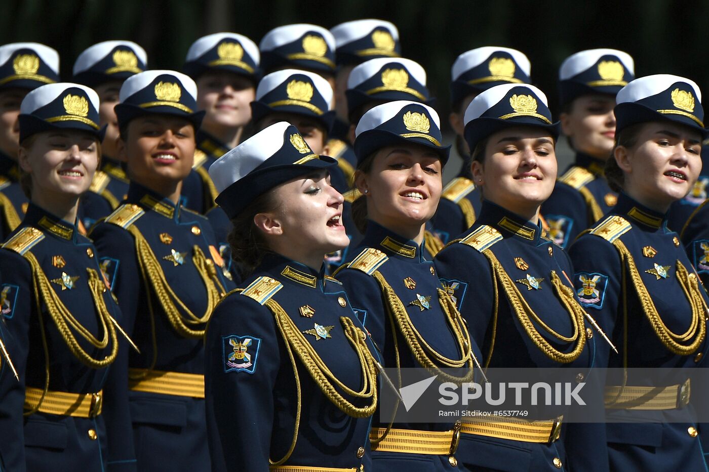 Russia Victory Day Parade Rehearsal