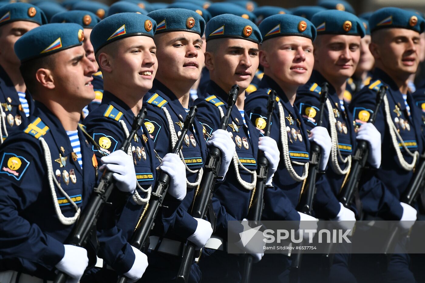 Russia Victory Day Parade Rehearsal
