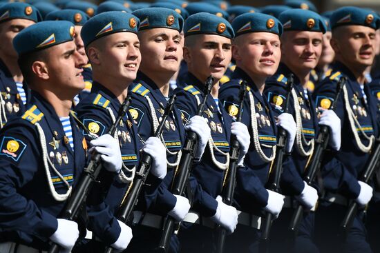 Russia Victory Day Parade Rehearsal