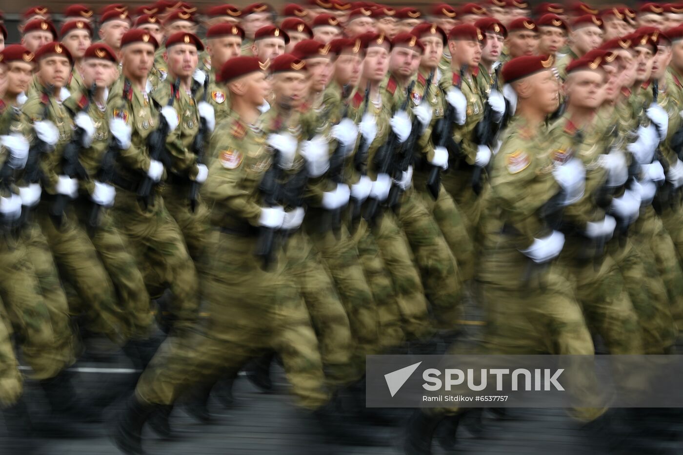 Russia Victory Day Parade Rehearsal