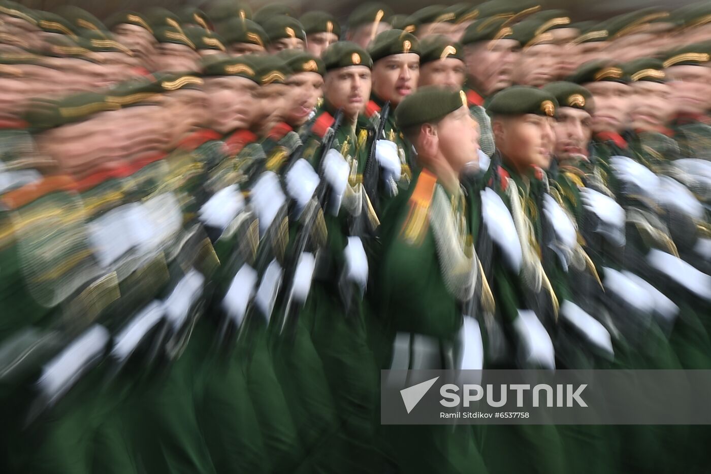 Russia Victory Day Parade Rehearsal
