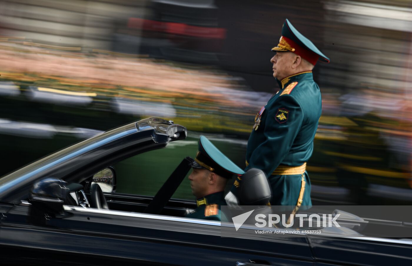 Russia Victory Day Parade Rehearsal