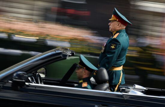 Russia Victory Day Parade Rehearsal