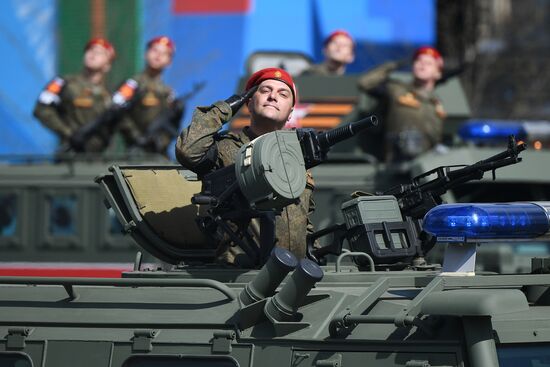 Russia Victory Day Parade Rehearsal