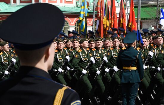 Russia Victory Day Parade Rehearsal
