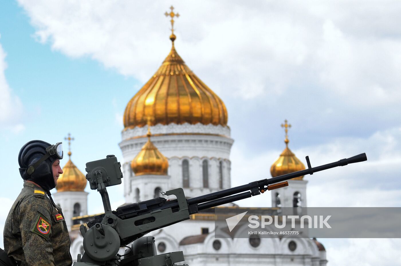 Russia Victory Day Parade Rehearsal