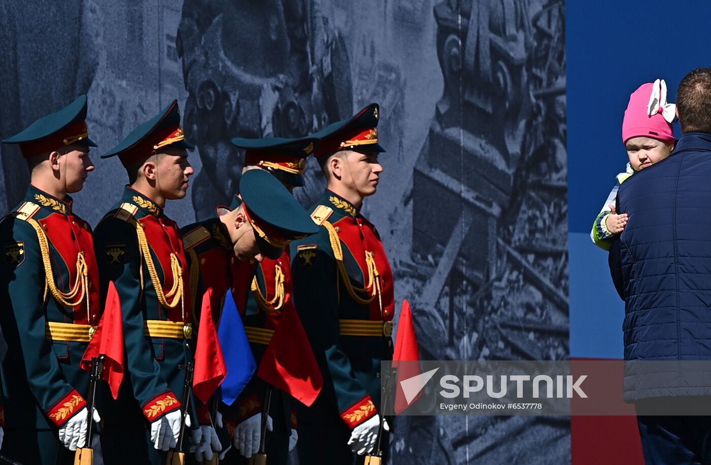 Russia Victory Day Parade Rehearsal