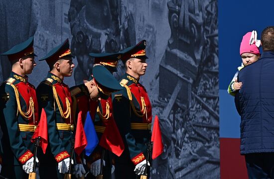 Russia Victory Day Parade Rehearsal
