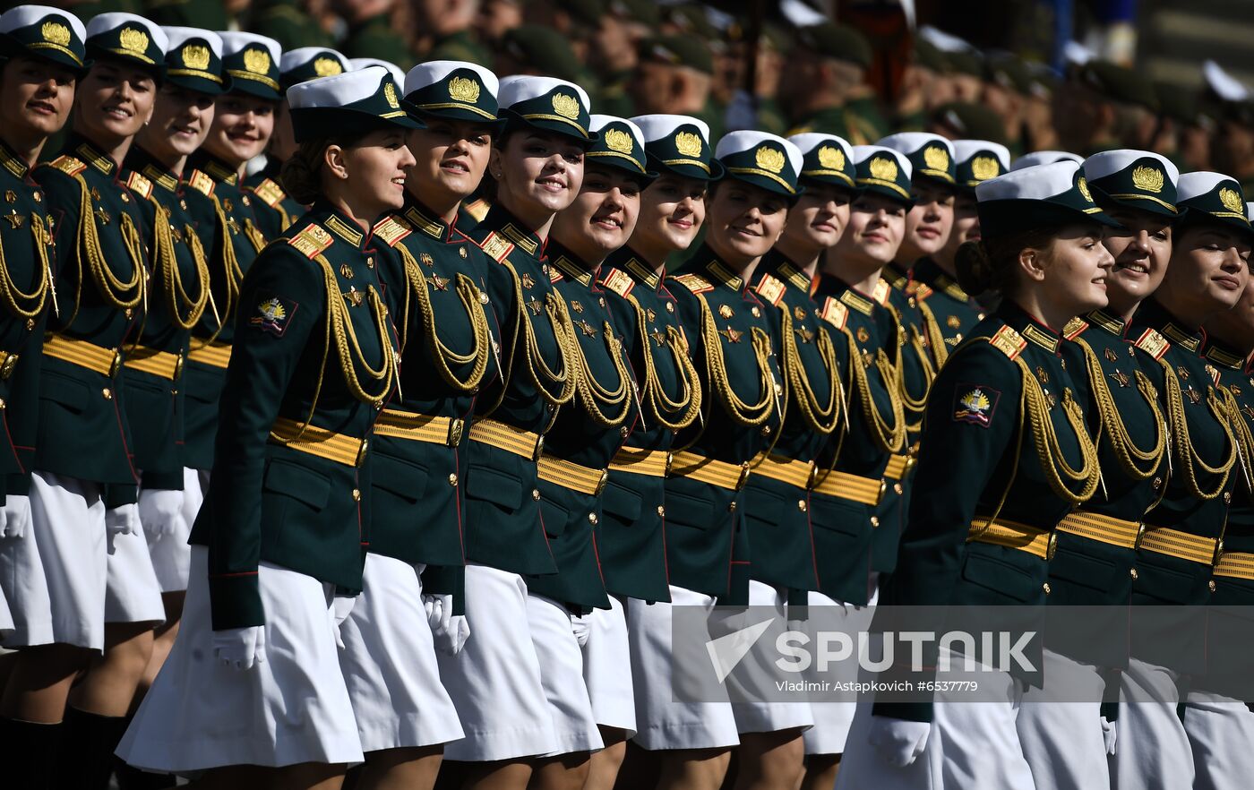 Russia Victory Day Parade Rehearsal