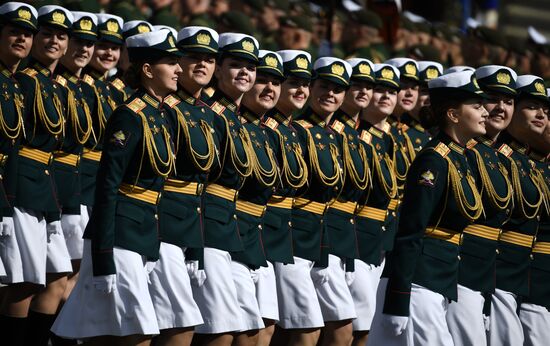 Russia Victory Day Parade Rehearsal
