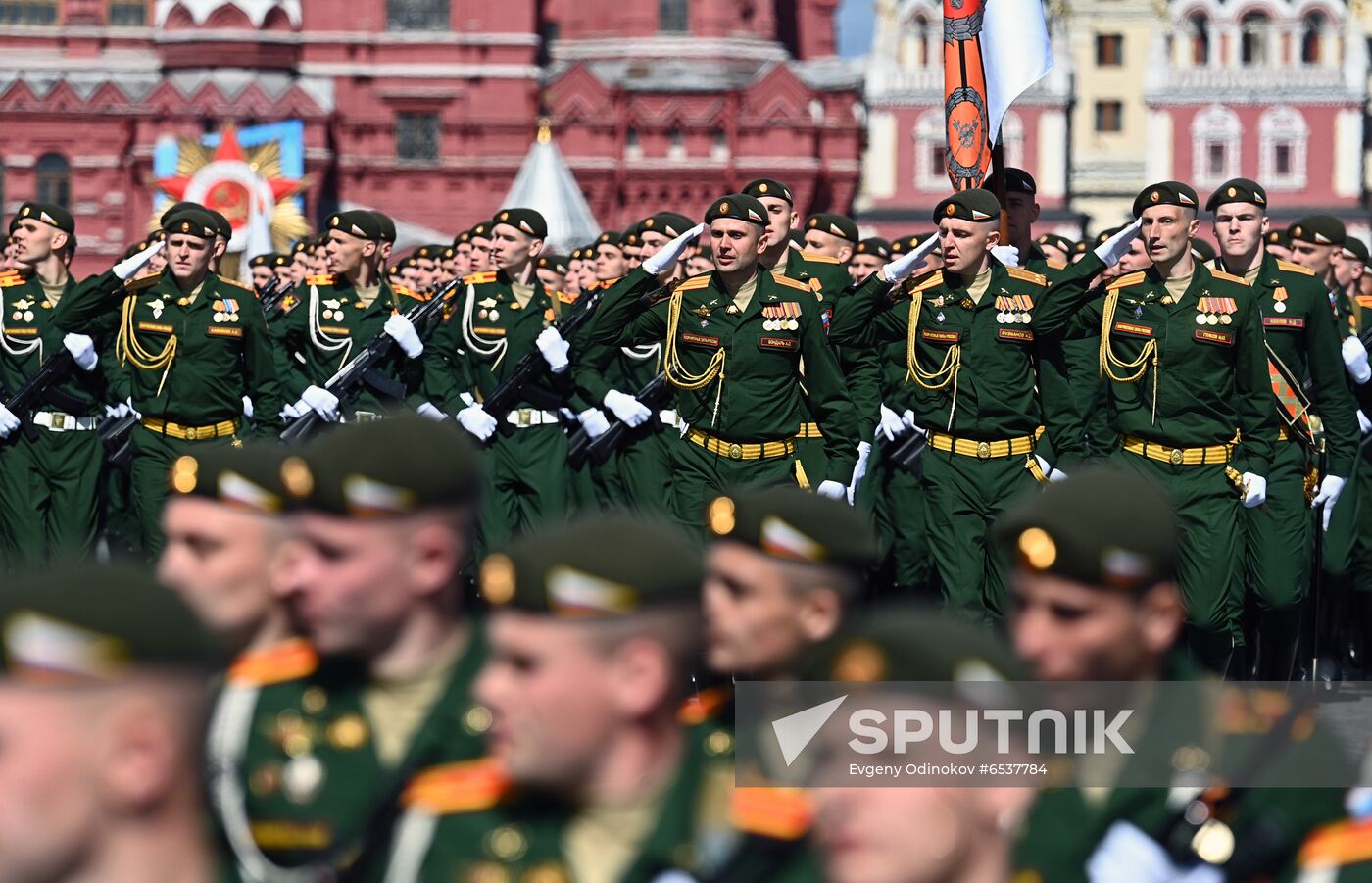 Russia Victory Day Parade Rehearsal