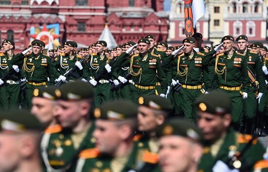 Russia Victory Day Parade Rehearsal