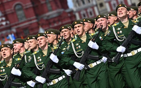 Russia Victory Day Parade Rehearsal