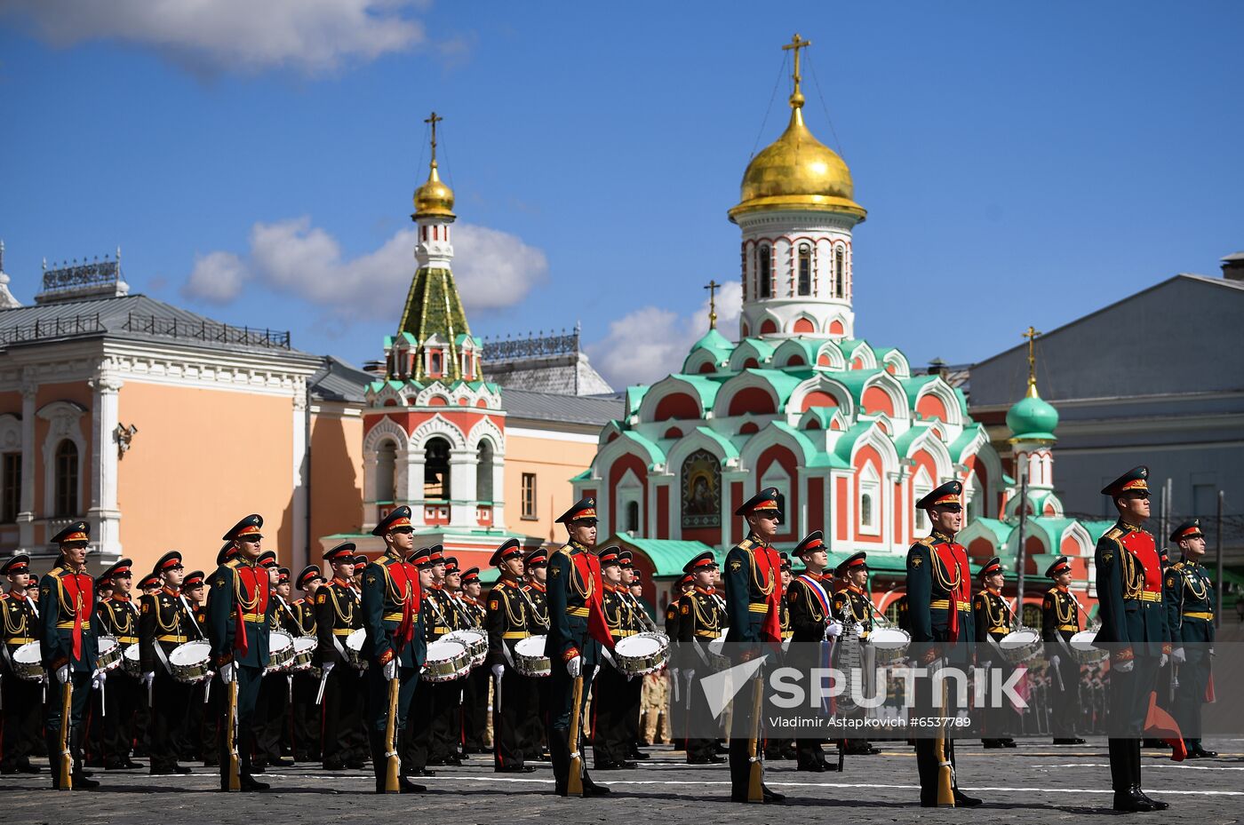 Russia Victory Day Parade Rehearsal