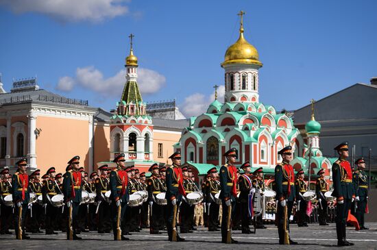 Russia Victory Day Parade Rehearsal