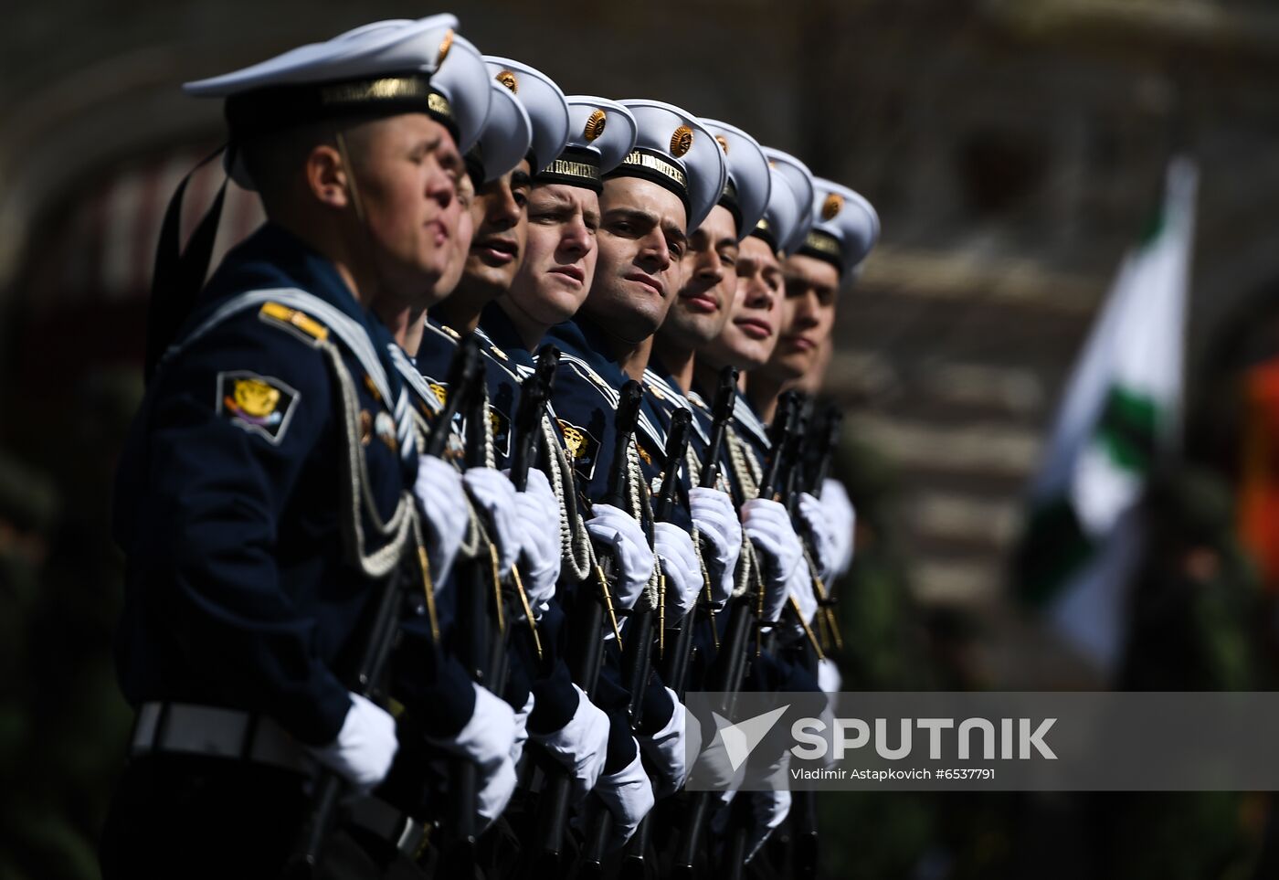 Russia Victory Day Parade Rehearsal