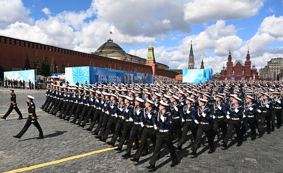 Russia Victory Day Parade Rehearsal