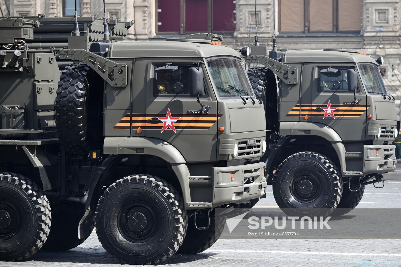 Russia Victory Day Parade Rehearsal