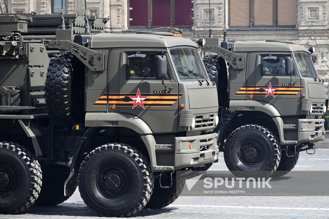 Russia Victory Day Parade Rehearsal