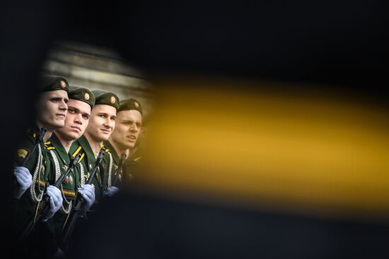 Russia Victory Day Parade Rehearsal