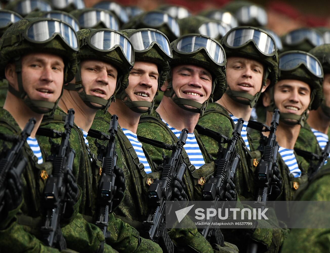 Russia Victory Day Parade Rehearsal