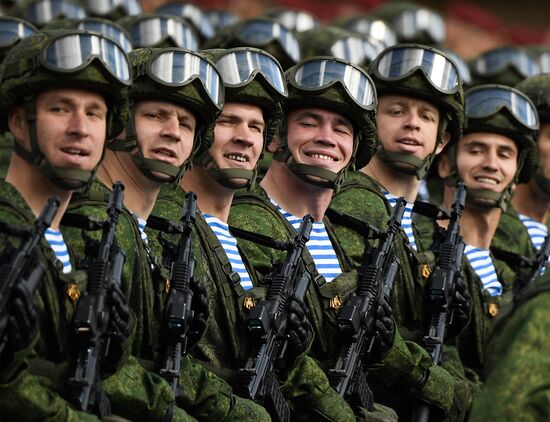 Russia Victory Day Parade Rehearsal