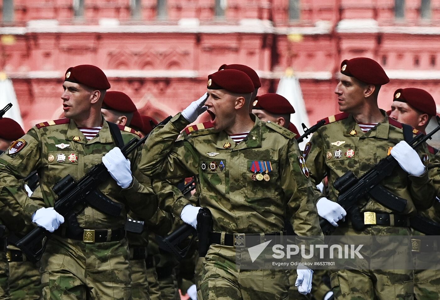 Russia Victory Day Parade Rehearsal