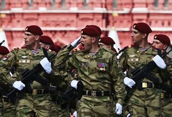 Russia Victory Day Parade Rehearsal