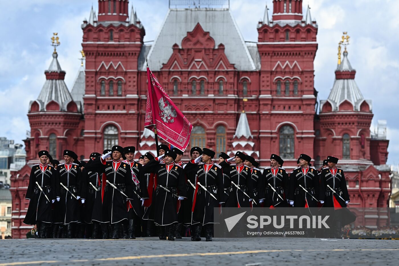 Russia Victory Day Parade Rehearsal