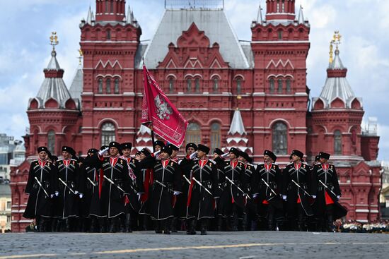 Russia Victory Day Parade Rehearsal