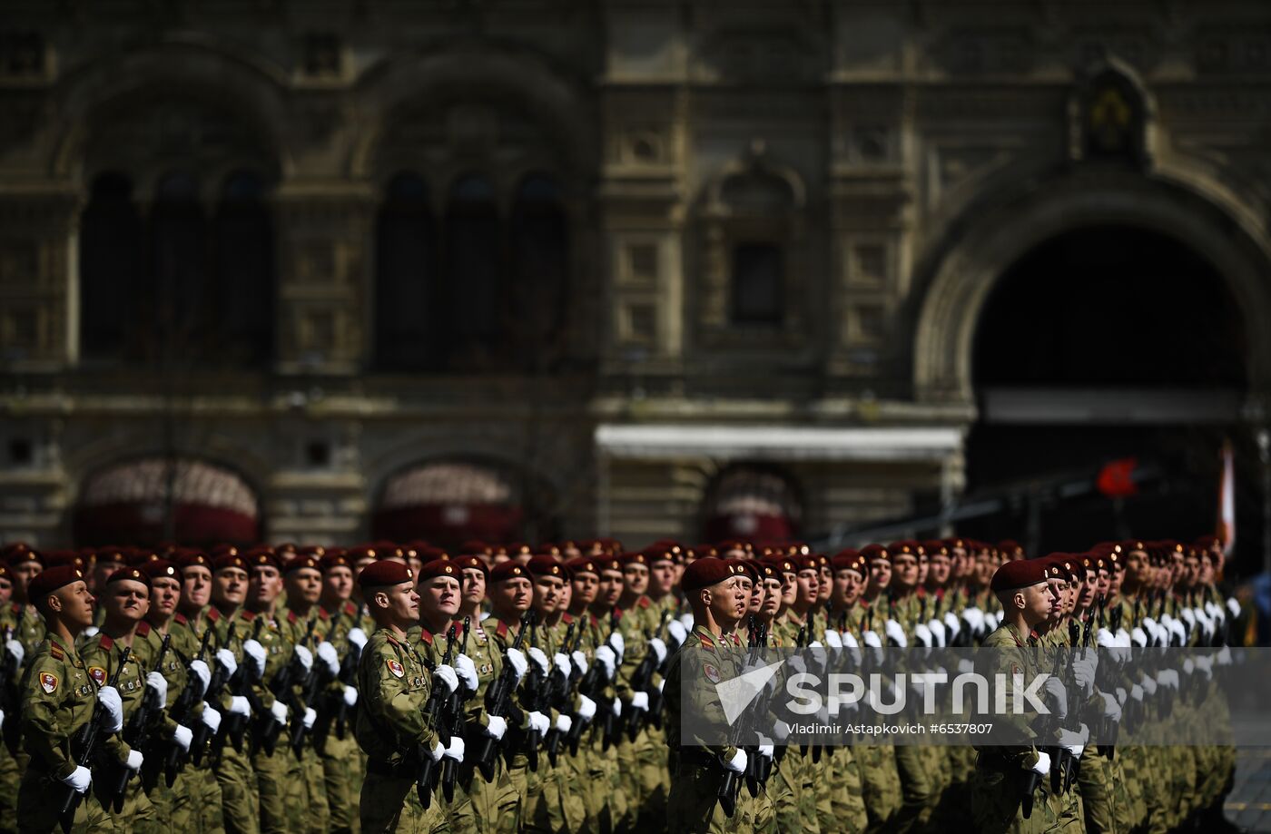 Russia Victory Day Parade Rehearsal