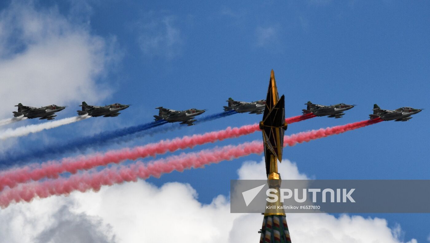 Russia Victory Day Parade General Rehearsal