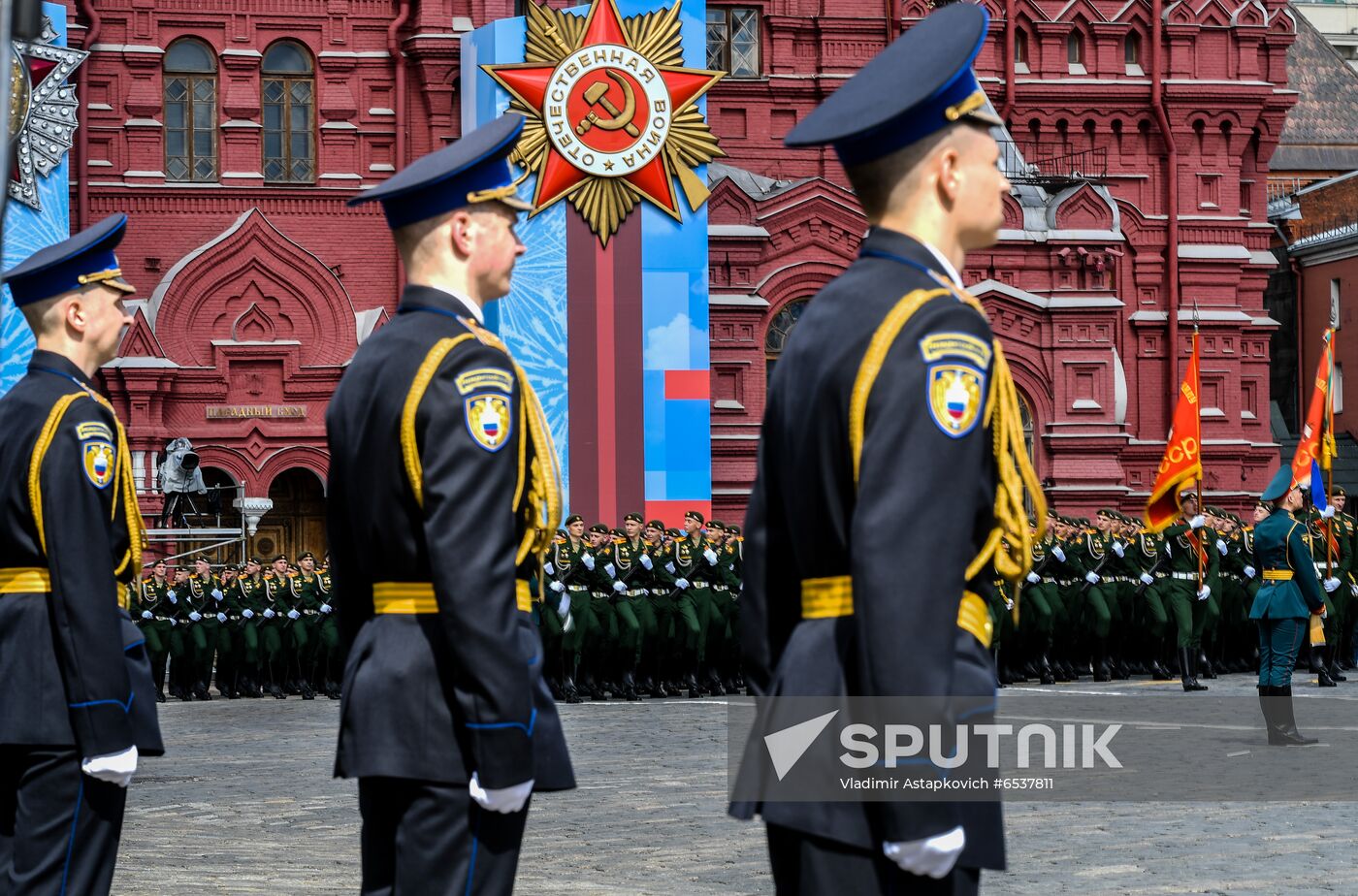 Russia Victory Day Parade Rehearsal