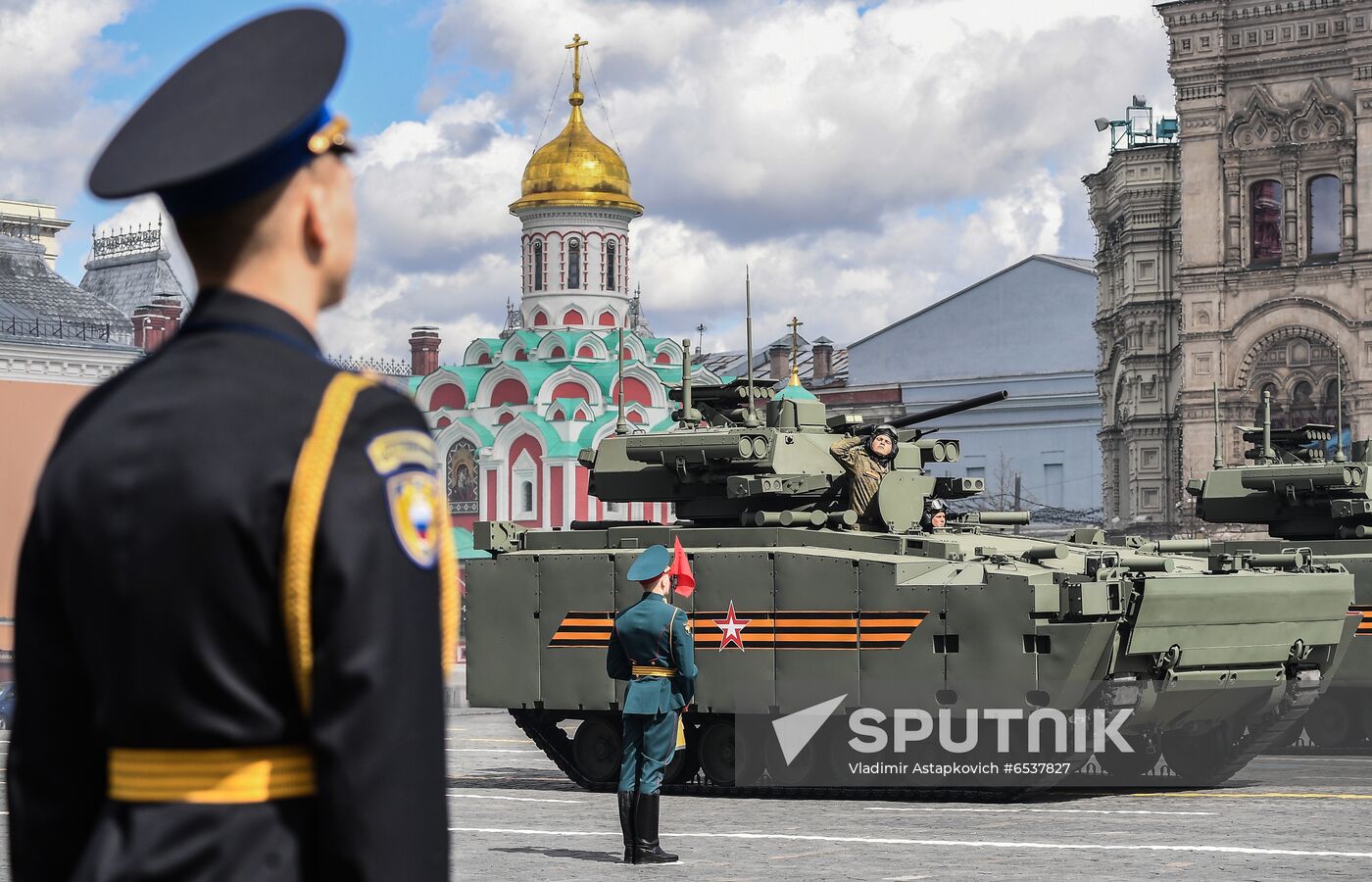 Russia Victory Day Parade Rehearsal