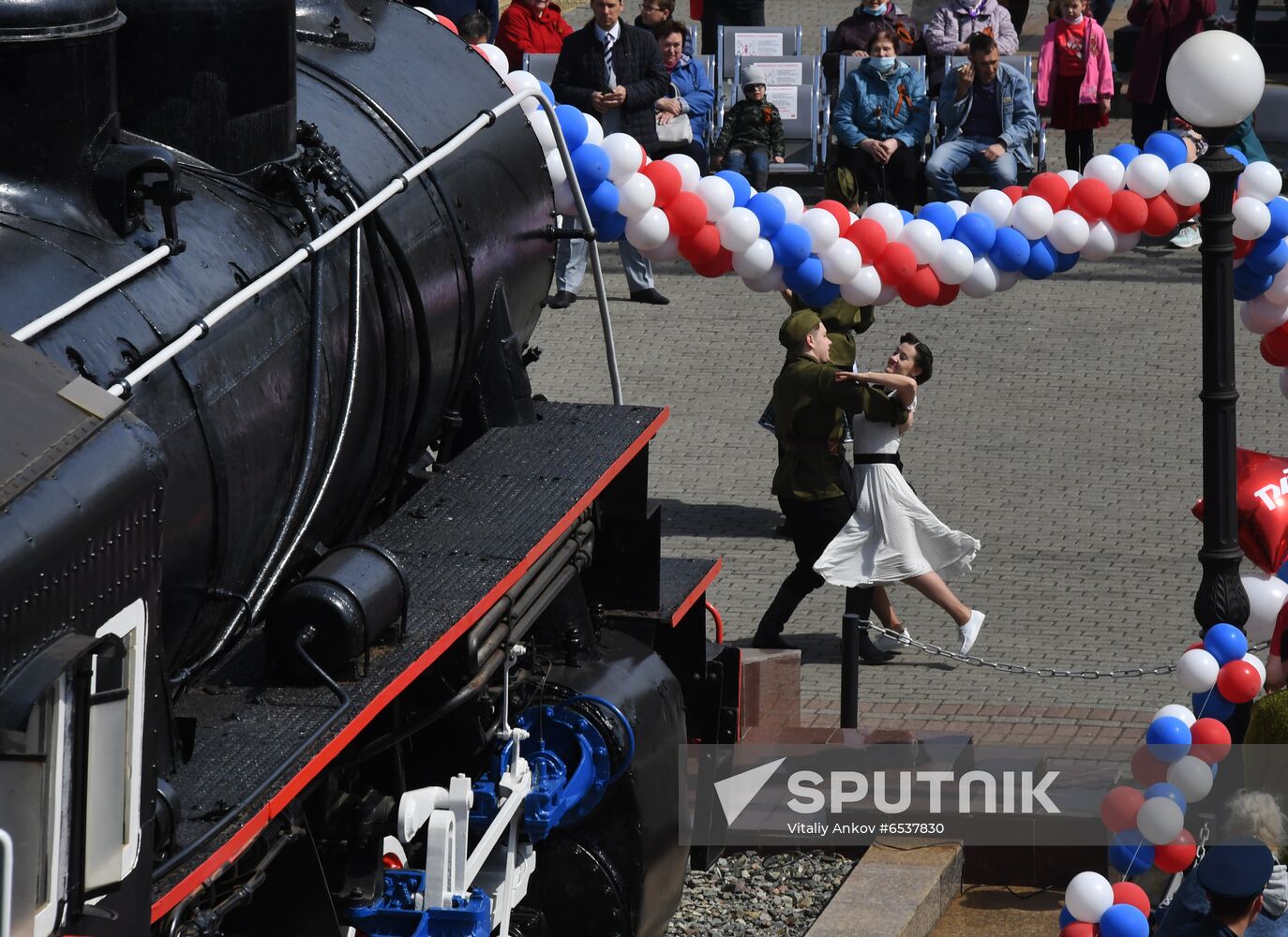 Russia Vintage Train
