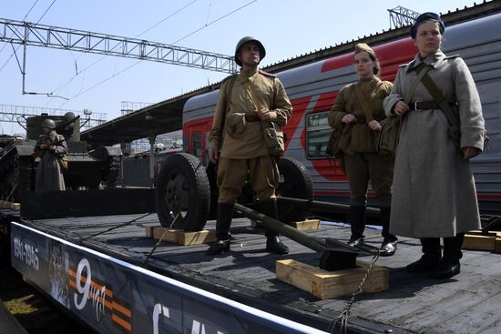 Russia Vintage Train