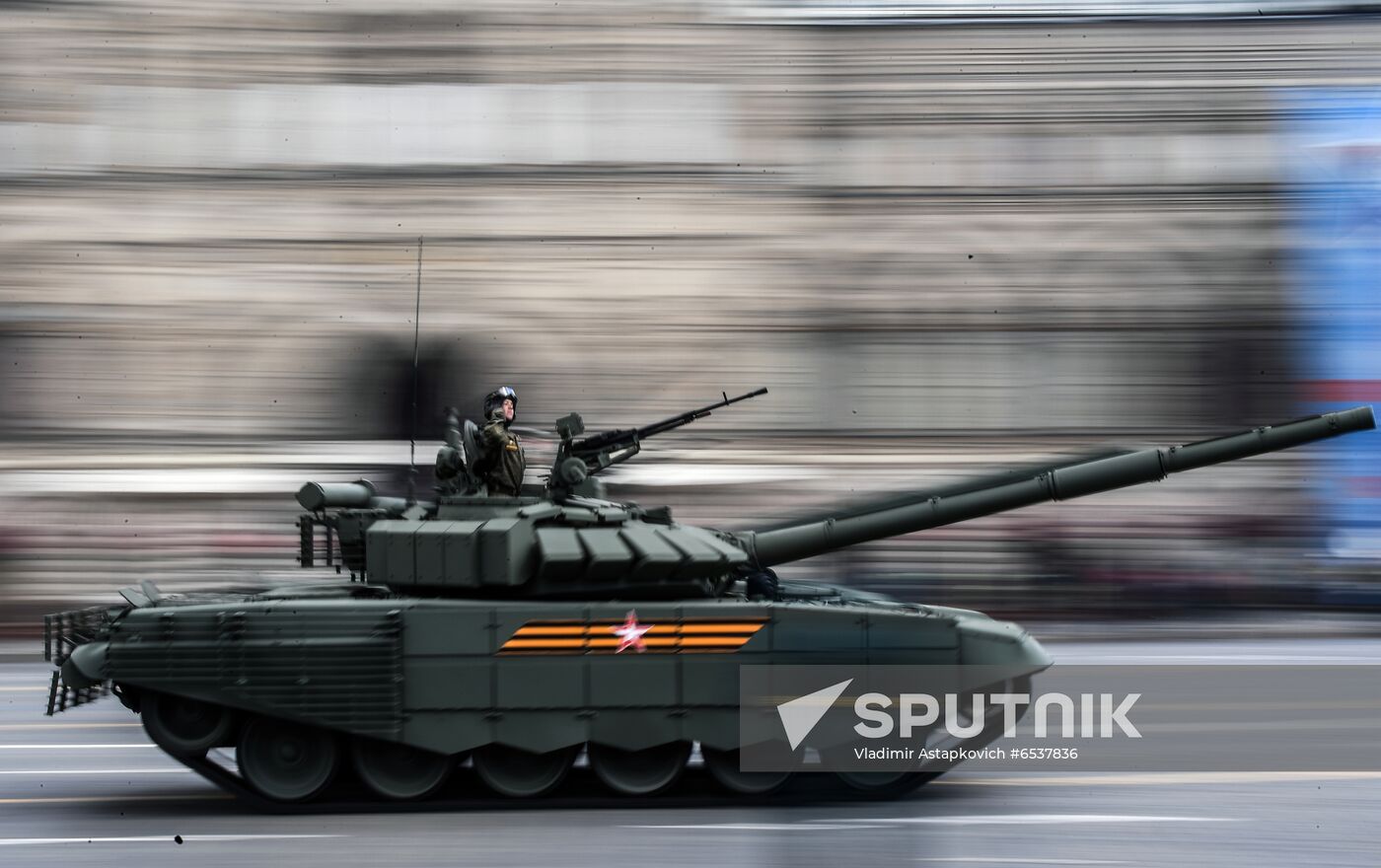 Russia Victory Day Parade Rehearsal