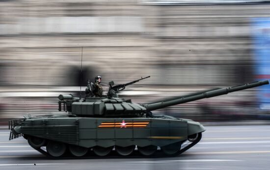 Russia Victory Day Parade Rehearsal