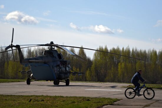 Russia Victory Day Parade Aerial Rehearsal