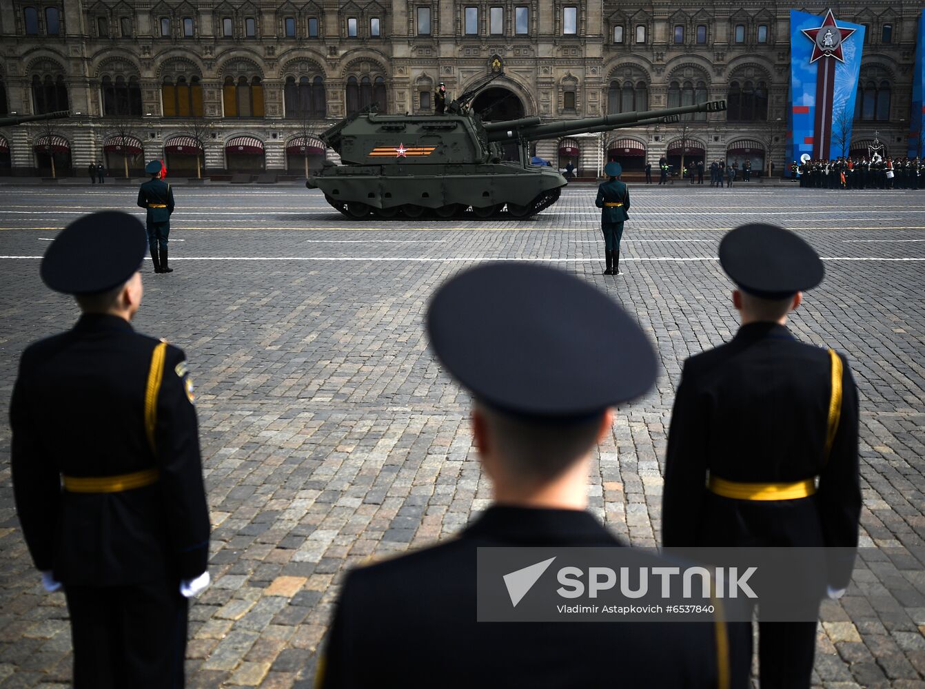 Russia Victory Day Parade Rehearsal