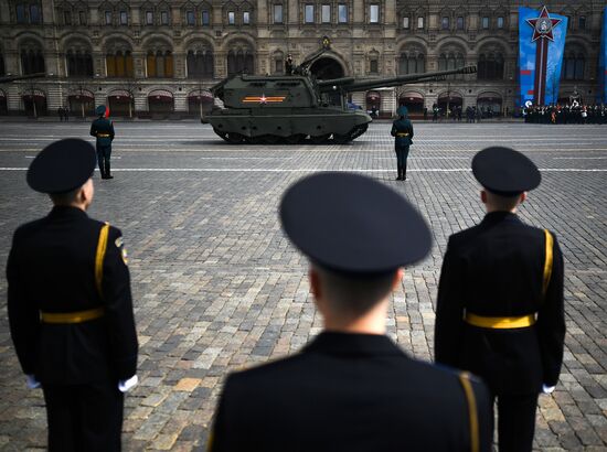 Russia Victory Day Parade Rehearsal